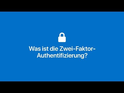 Was ist die Zwei-Faktor-Authentifizierung? — Apple Support