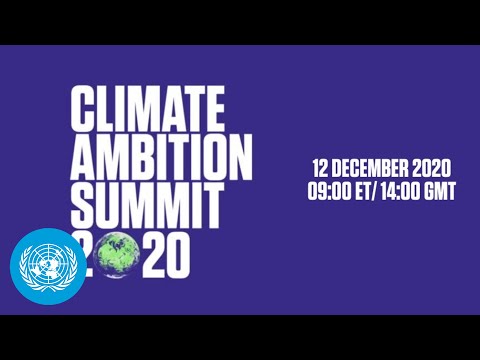 Climate Ambition Summit 2020