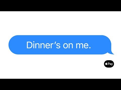 Apple Pay — Just text them the money — Dinner