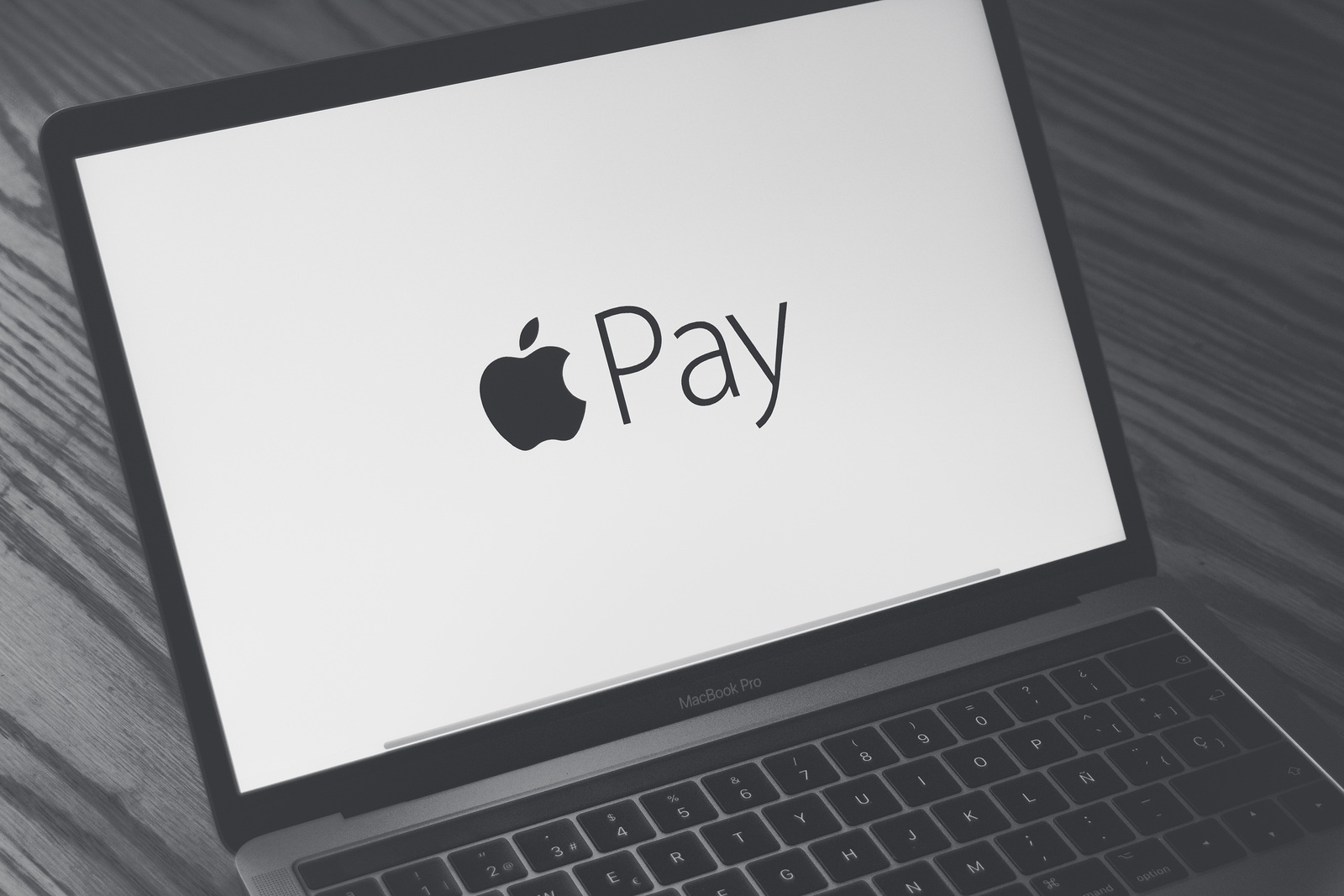 Dallas, Texas/ United States - 06/7/2018: (Photograph of the Apple pay logo on computer screen)