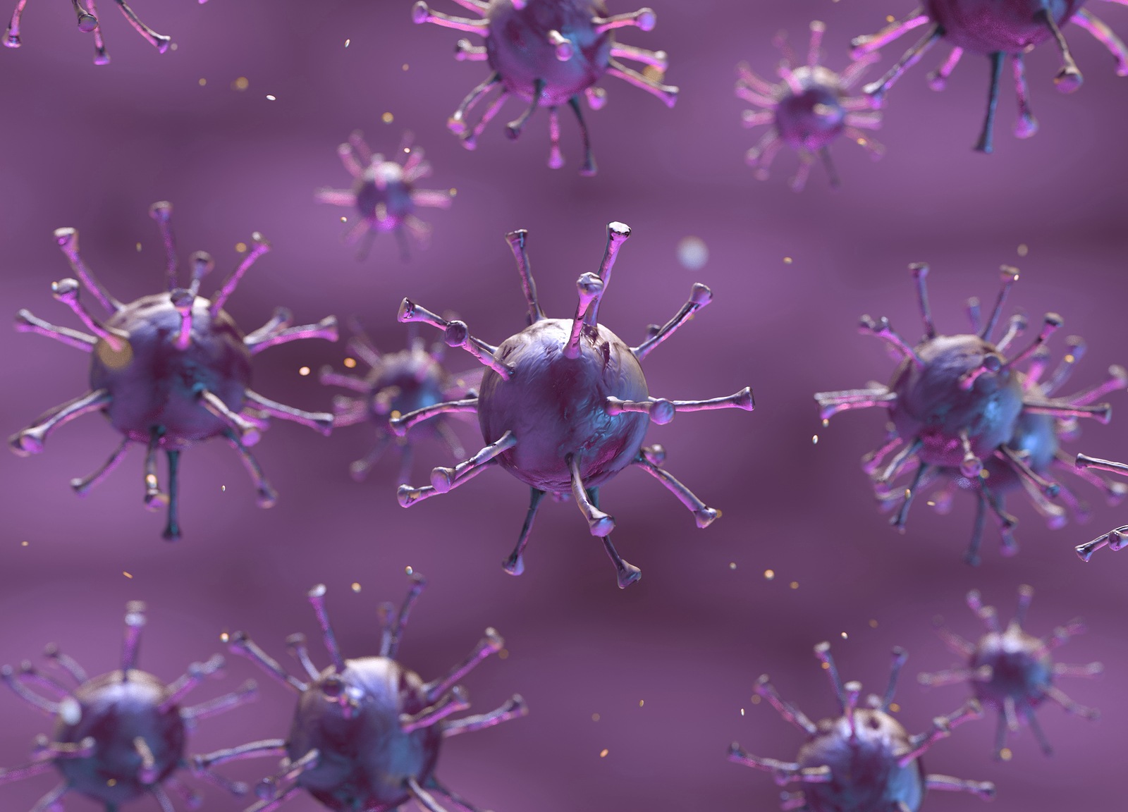 Coronavirus 2019-nCov novel coronavirus concept responsible for asian flu outbreak and coronaviruses influenza. Dangerous pandemic flu cases coronavirus strain microscope virus close up. 3d rendering