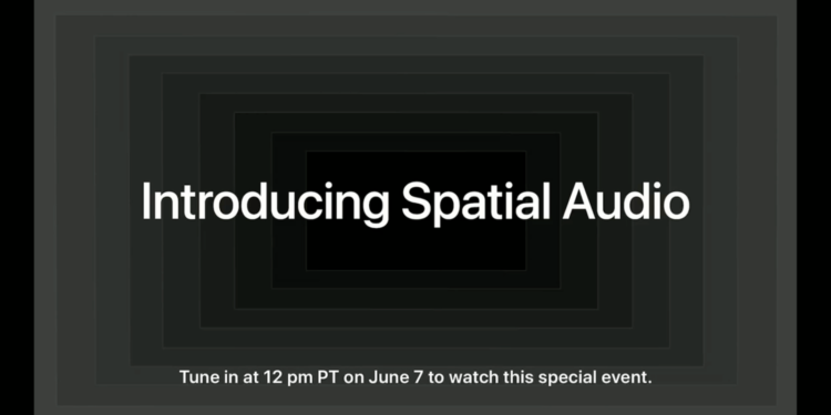 Apple Music Spatial Audio Special Event