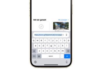 iOS 15 Safari Adressleiste