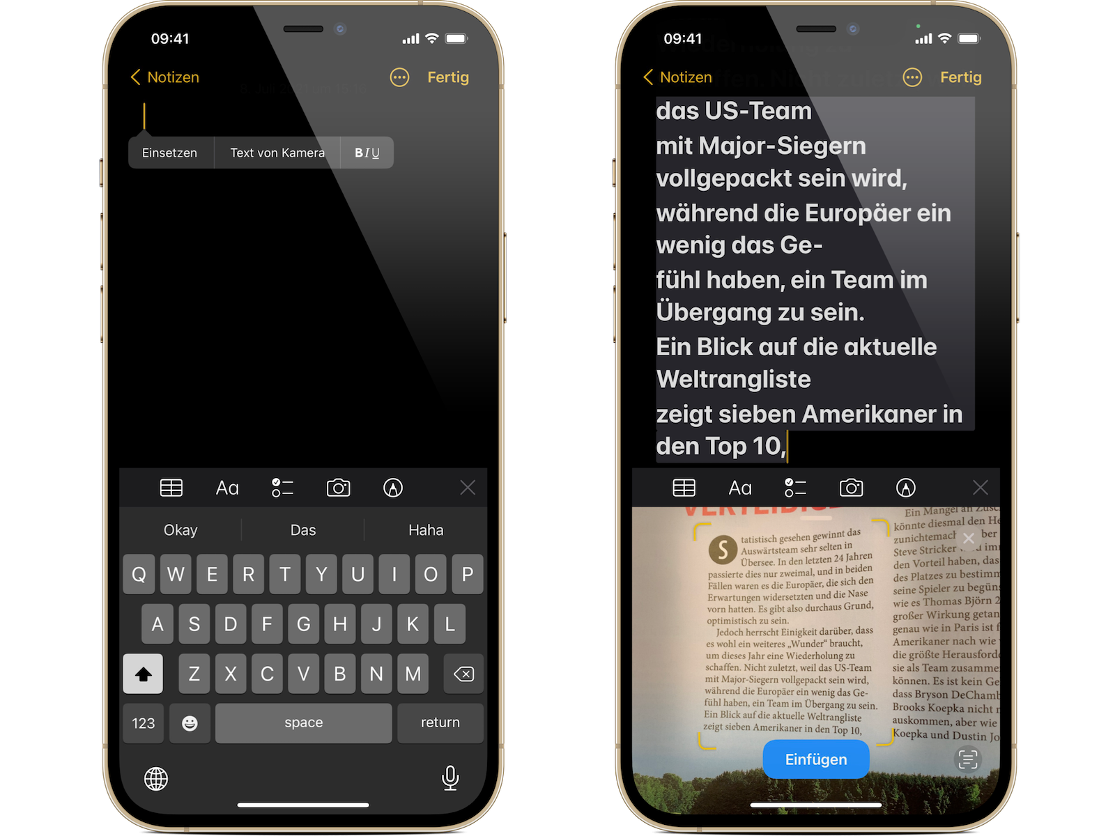 39++ Iphone bild in bild einfuegen , iOS 15 Live Text Text aus Fotos kopieren &amp; einfügen so gehts
