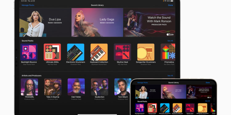 GarageBand für iOS und iPadOS