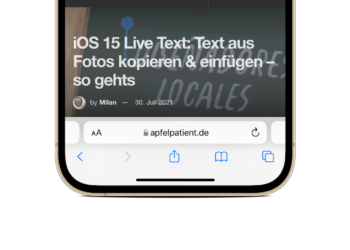 iOS 15 Safari