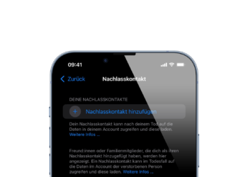 iOS 15.2 Beta 2: Apple integriert "Nachlasskontakt"