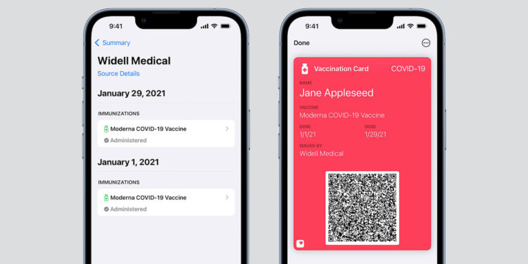 iOS 15.4: Nutzer können EU-Impfnachweis in der Wallet-App hinterlegen