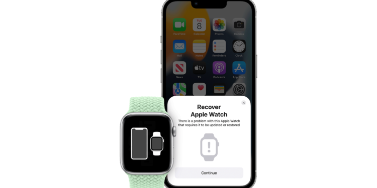 iOS 15.4 & watchOS 8.5 vereinfachen Apple Watch Wiederherstellung