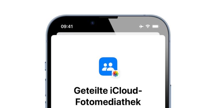 Geteilte iCloud-Fotomediathek iOS 16