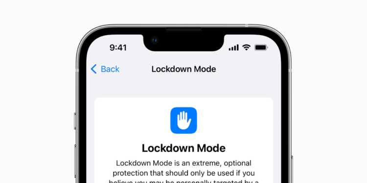 Apple Lockdown-Modus iOS 16