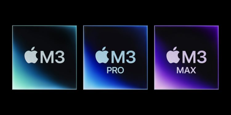 M3, M3 Pro und M3 Max Chip Apple