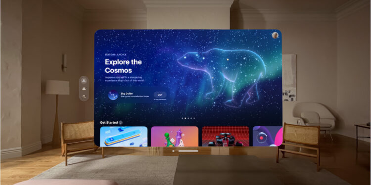 Apple Vision Pro Apps installieren