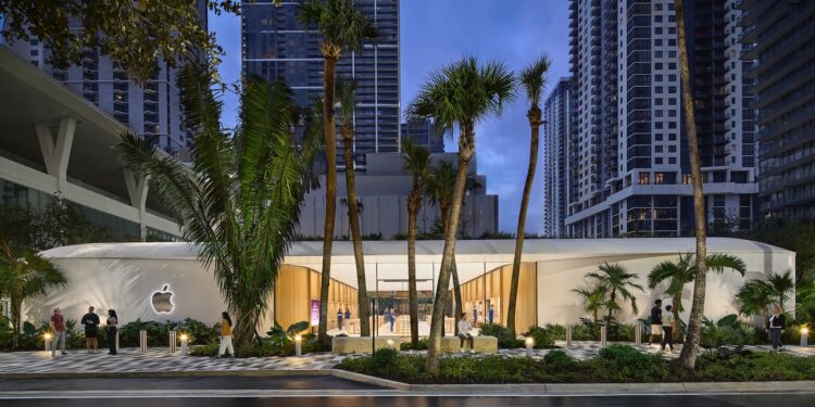 Apple Miami Worldcenter Apple Store