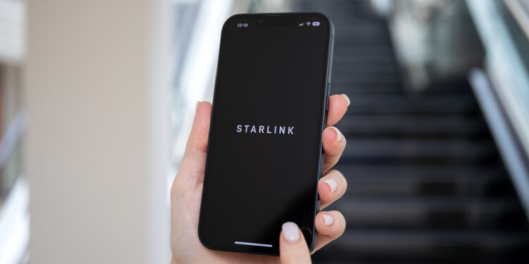 iPhone Starlink