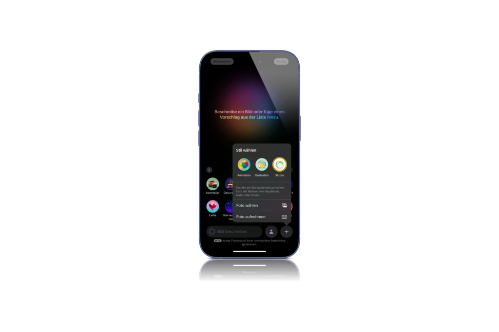 iOS 18.4 Image Playground